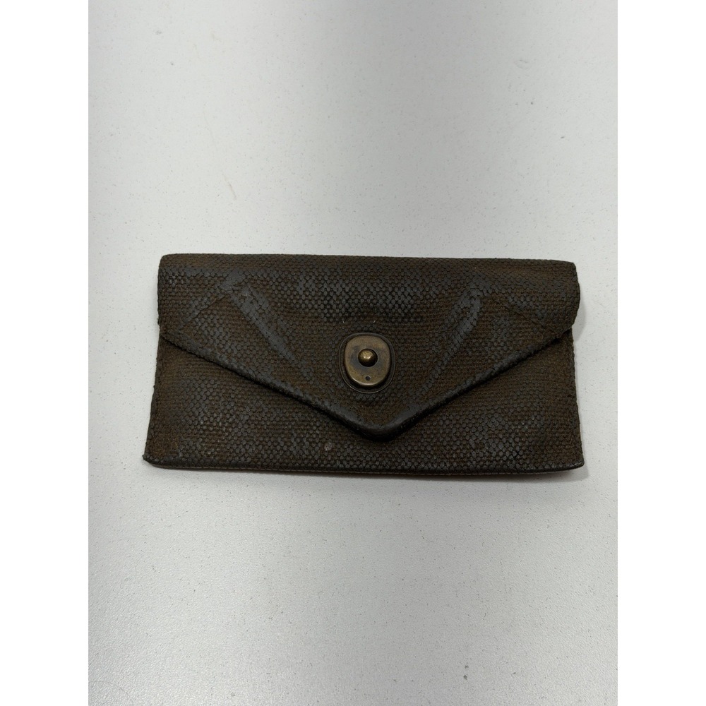 ORIGINAL WWII US ARMY INFANTRY M1942 FIRST AID CARLISLE BANDAGE CARRY BELT POUCH